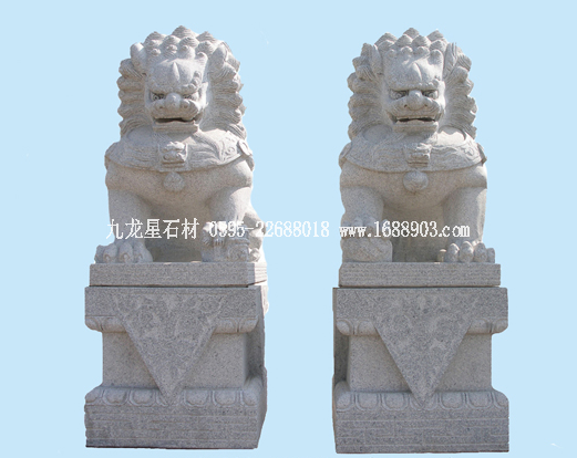 石雕獅子價格是多少？怎么計算的？